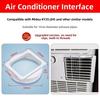 Vent Hose Coupler Air Conditioner Hose Connector PVC Duct Connector  for Ky25/ky35