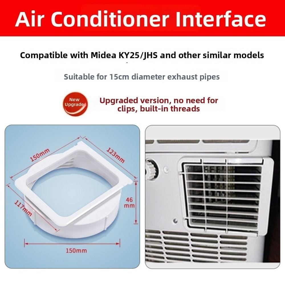 Vent Hose Coupler Air Conditioner Hose Connector PVC Duct Connector for Ky25/ky35