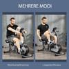 HOMCOM Semi-Recumbent Exercise Bike, Adjustable Seat, 8 Resistance Levels