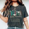 Booktrovert Shirt Book Lover Graphic Tee Bookish Gift for Women Readers