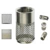 Filtro Coador de Sucção de Entrada Hidráulica Industrial em Linha Filtro de Água para Lavadora de Jardim Mangueira de Irrigação Linha de Sucção