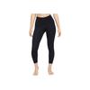 Nike Solid Color Elastic Tight Fitness Pants Women Bottoms Black DM7024-010