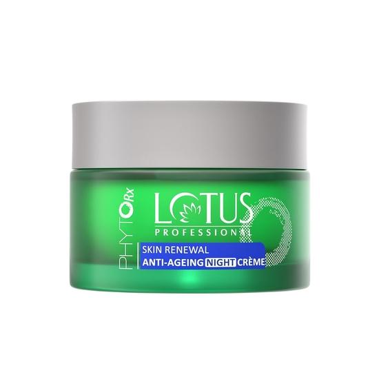 Lotus Professional PhytoRx Skin Renewal Anti Ageing Night Face Cream| Anti-Wrinkle Collagen Boost Night Cream | 50g