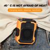 Portable USB Cross-body Waist and Neck Fan for Outdoor Use