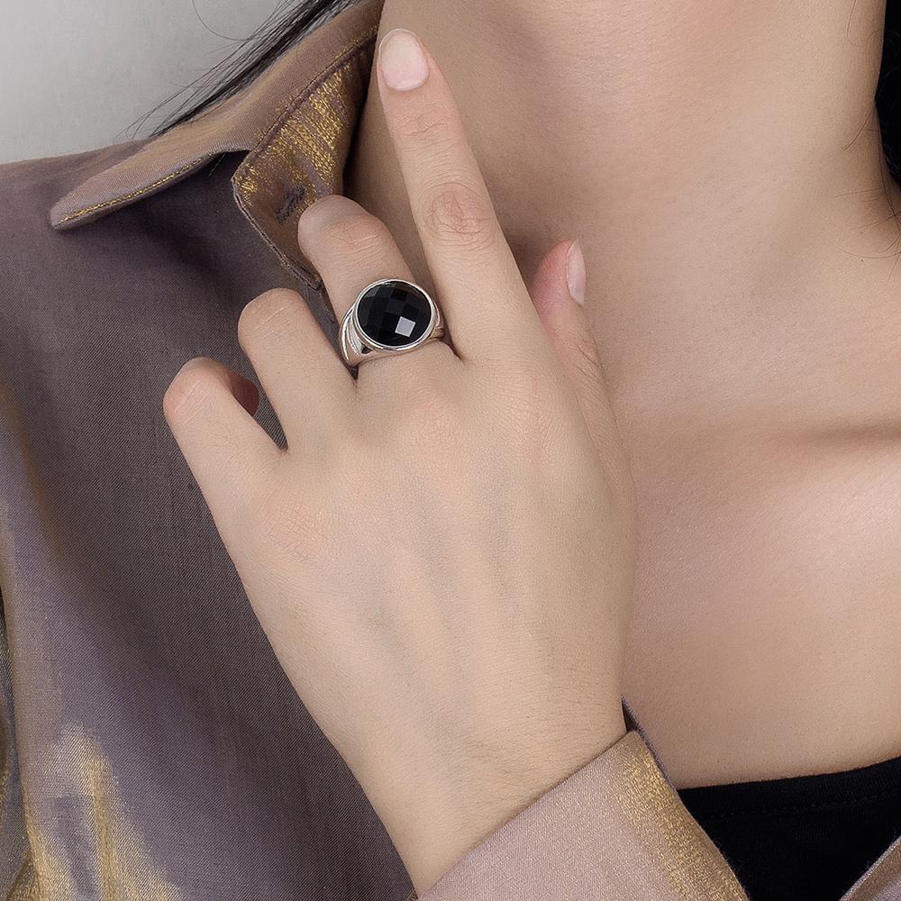 100% 925 Anéis de Prata Esterlina Vintage Grande Pedra Ágata Anel para Mulheres Moda Boêmio Novo Quente Jóias de Prata Sólida Presentes