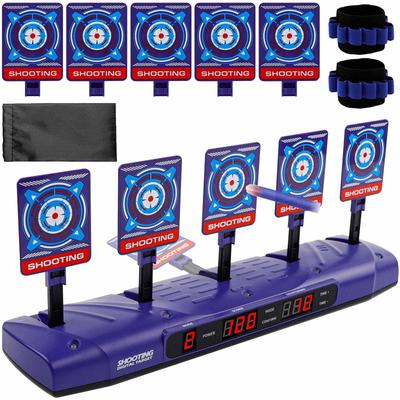Electronic Shooting Target with and Ideal for Shooting Sound 4 Game Portable Shooting Includes Extra and Storage Bag Auto-Rise Stand, Boys,