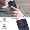 Coque de Protection - PROSHOP - Samsung A12 - Rigide - Verre trempé - Bleu Marine