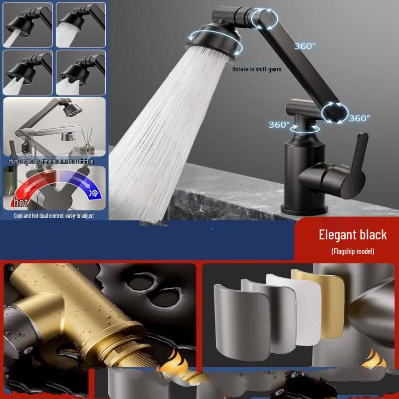 TLXT Universal Hot and Cold Basin Faucet