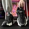 Men's Fashion Brand 2025 Spring Stylish Breathable Height-Increasing Casual Sports Sneakers
