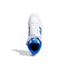 adidas Sneaker Unisex Forum Mid Bianco Blu Reale Bianco Nuvola FY4976