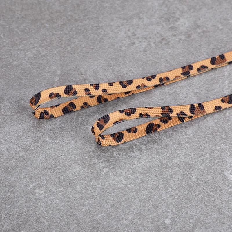 NOVÉ Nejnovější Klasické Šněrovadla s Leopardím Vzorem Zvířecí Vzor Tenisky Canvasové Šněrovadlo Plochá Leopardí Zebra Tygr Had Šněrovadla