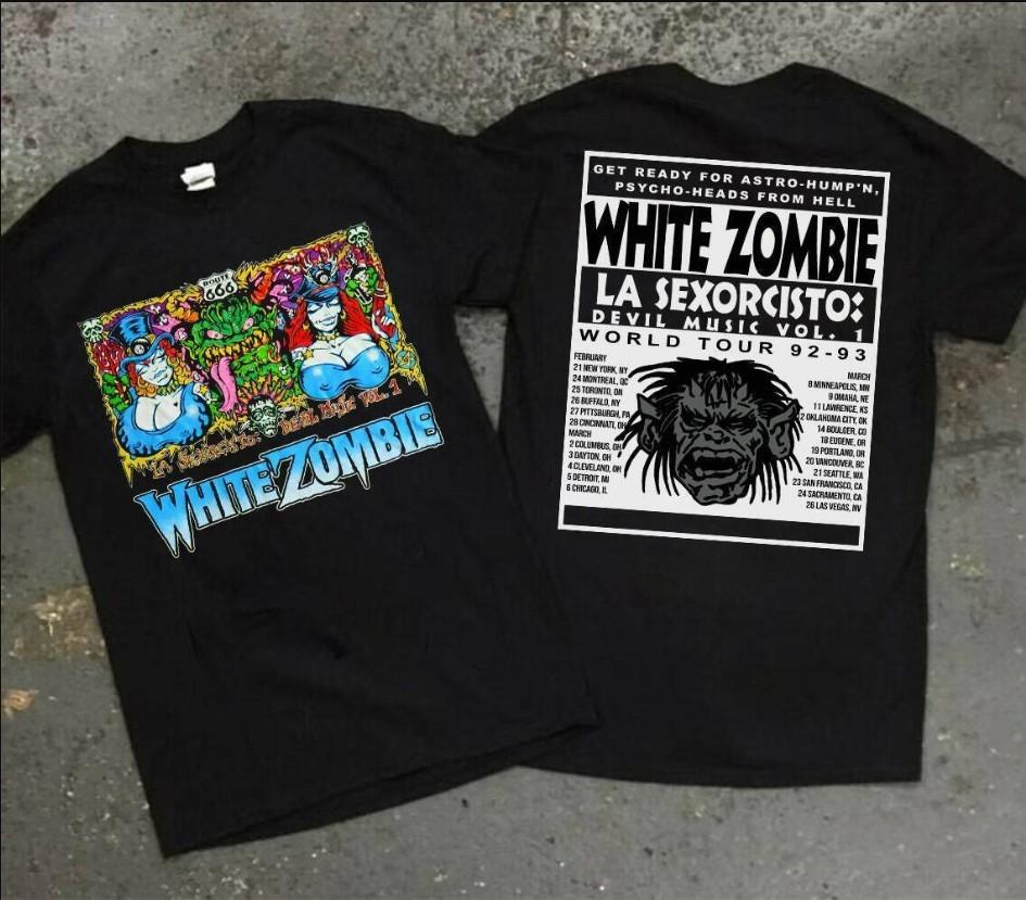 White Zombie La Sexorcisto Devil Music Vol World Tour #0399293 TShirt L
