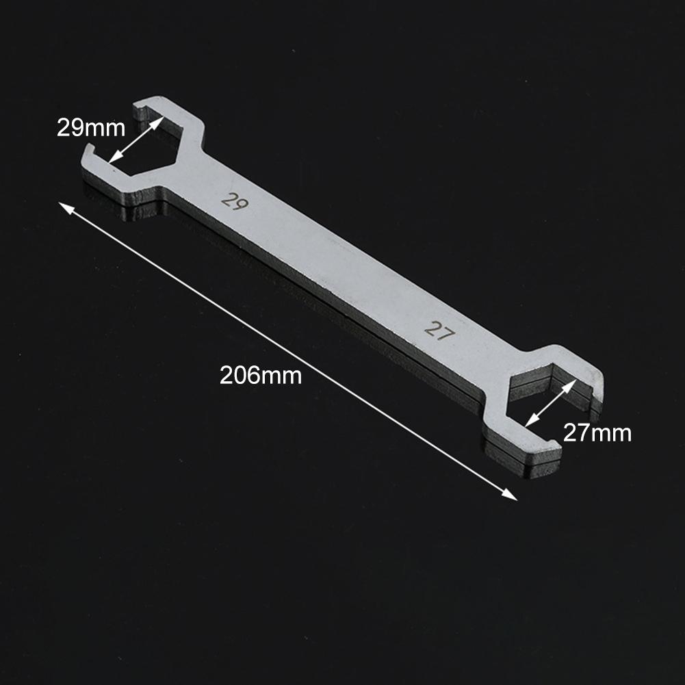 2pcs Underfloor Heating Wrench Double Open Ended Wrench Faucet  Sink Installer Wrench For Home Bathroom
