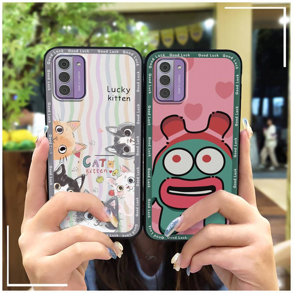 TPU Protective Phone Case For Nokia G42 5G Waterproof Cute Phone Pouch Silicone Cartoon Anti-knock Graffiti Soft Case