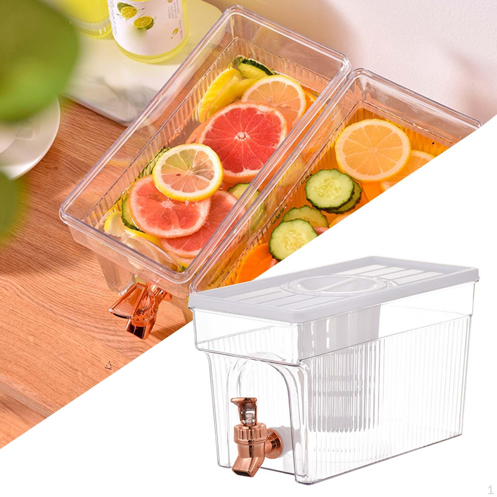 

Диспенсер для напитков с краном, холодильник, кран для холодного чайника, фруктовый напиток белый