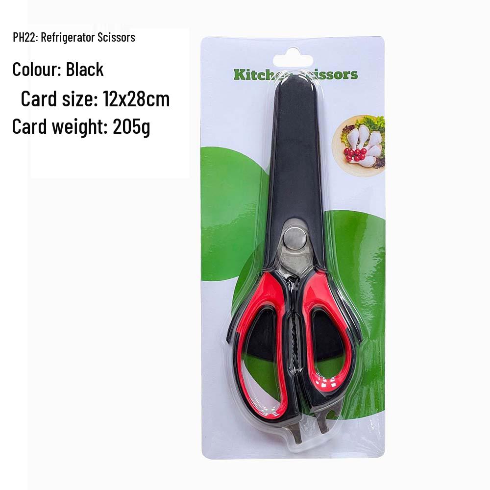 Multifunctional Stainless Steel Kitchen Scissors for Cutting Chicken Bones, Food Prep & More