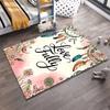 "Love Fully Carpet with Dreamcatcher and Floral Boho Pattern Decor" Suitable for use as an anti-slip for living room bedroom sofas