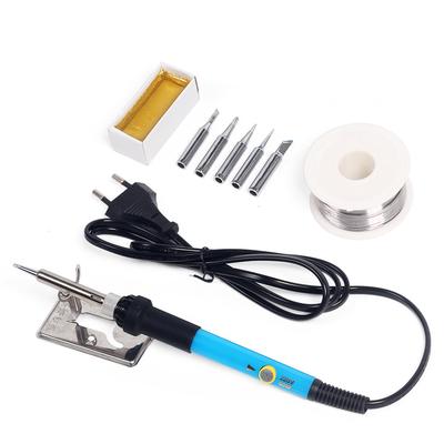 220 v/110 V 60 watt Elektrische Eisen Set Temperatur Einstellung Schweißen Taschenlampe Platine Reparatur Werkzeug