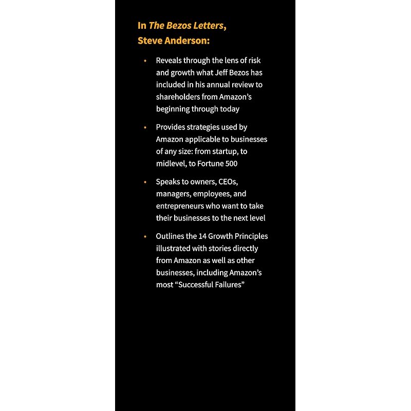 The Bezos Letters: Principles to Grow Your Business Like Amazon