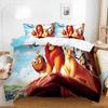 Pet Cats And Dogs Print Bedding Set Duvet Cover, Animals Quilt Cover And Pillowcase Comforter King Queen Size Boys Adult Bedding