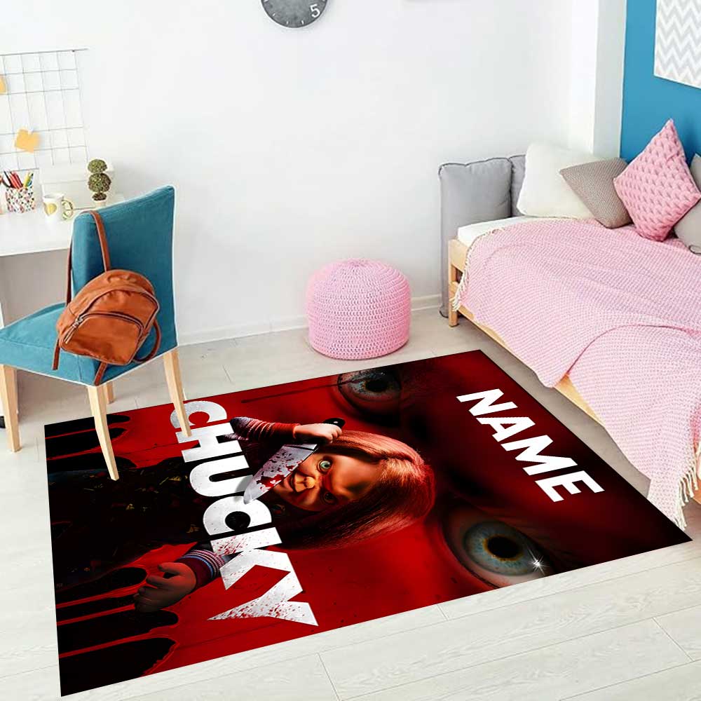 Warner Bros. Funktioniert (20) Personalisieren Sie Ihren Namens-Teppich, Ihr Bürostuhl-Kissen, Ihr Geschenk für Schlafzimmer und Wohnzimmer zu Hause.