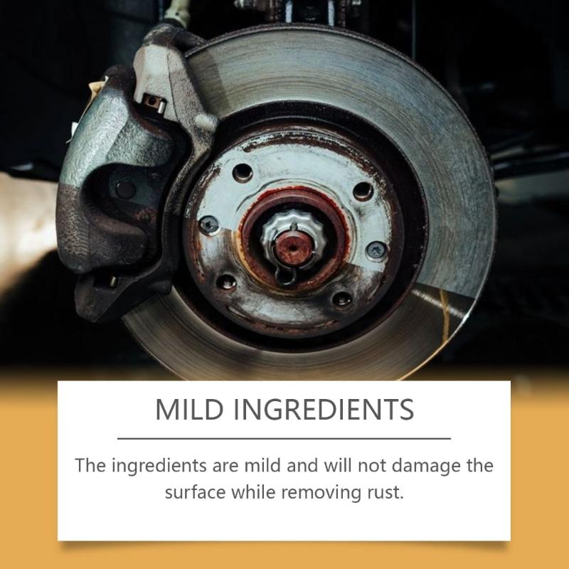 Rust Removal Sprayer For Metal Surfaces 120ml Fast Acting Rust Dissolver Eliminate And Protective Coating For Auto Parts