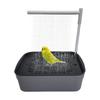 Water Circulation System Automatic Bird Bath USB Electric Circulating Water Bathtub  for Lovebird