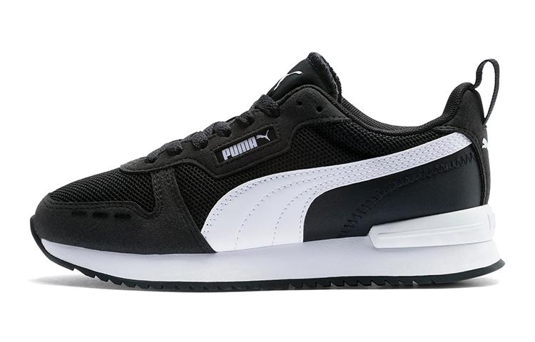 Puma R78 Jr Black White 373616-01 36