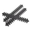 3PCS Padel Racket Protector PU 15.7 Inch Padel Racket Frame Guard Protective Sticker for Sports Accessories