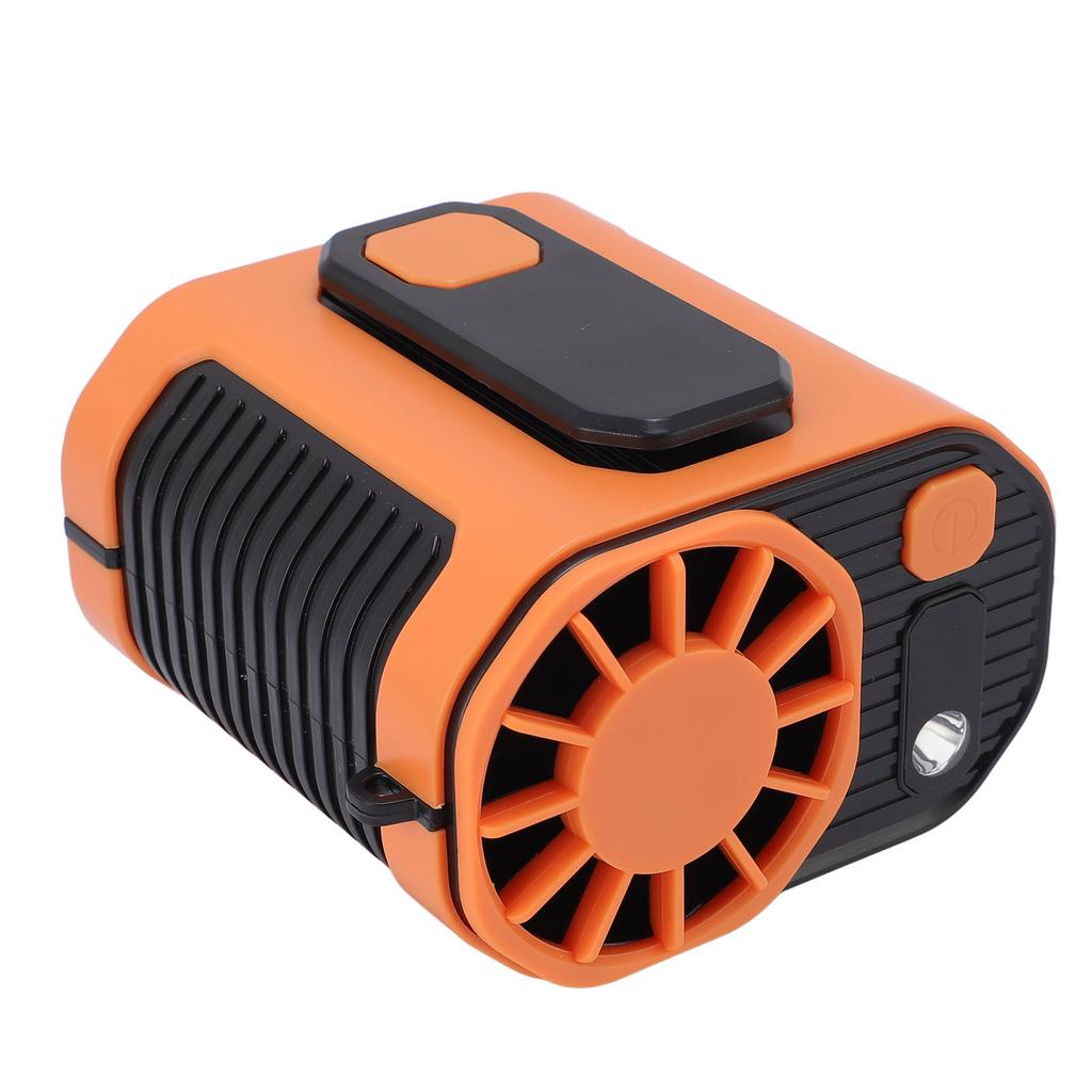 Clip Belt Fan Strong Wind 1000mAh Battery USB Charging Lightweight Portable Waist Fan for Working