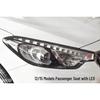 Compatible with Kia K3 Headlight Assembly 2012/2016/2019 Models, Front Lighting, New/Old Models, LED Fog Tail Lights, Grille.