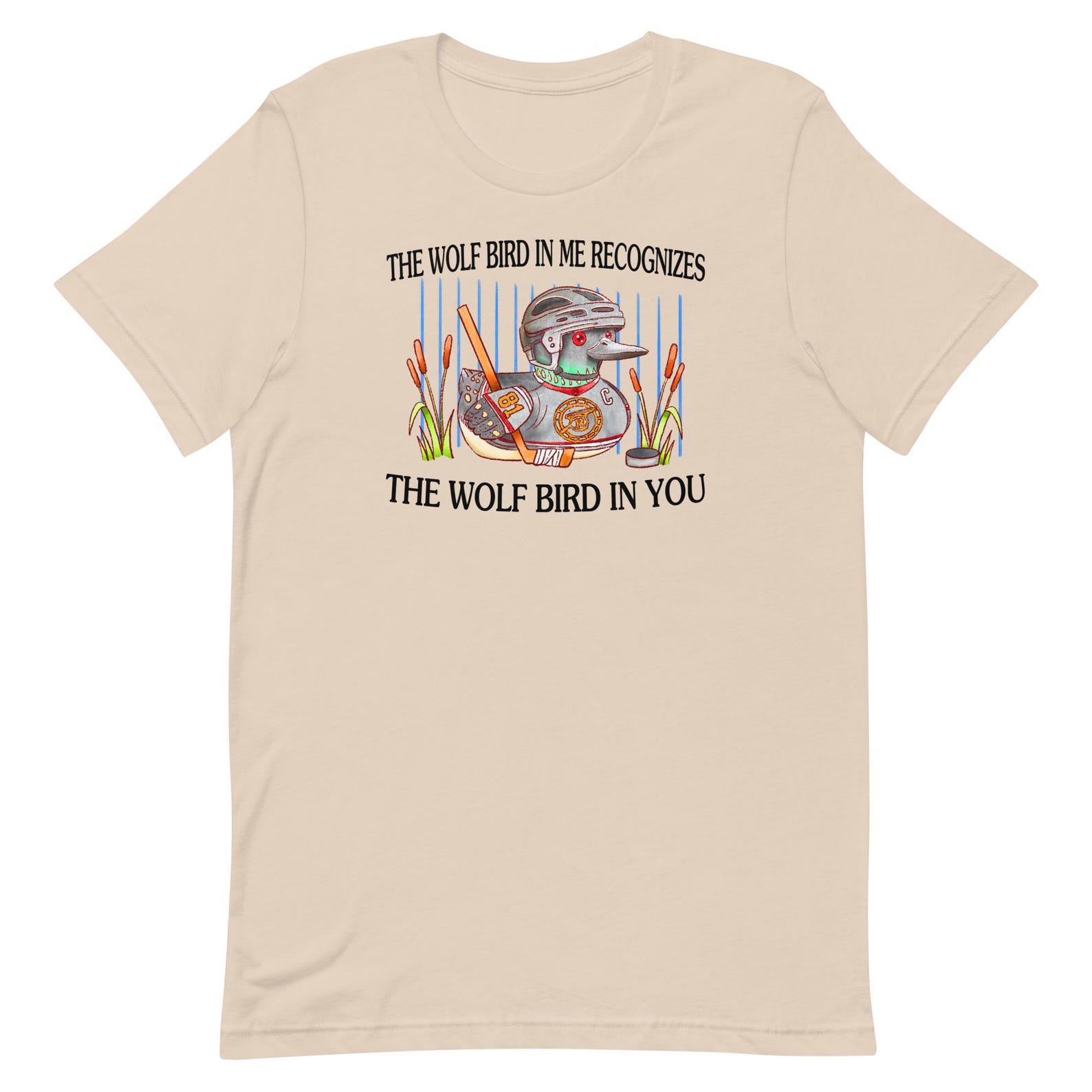 Wolf Bird Unisex t-shirt S