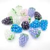 Multicolor Handmade Glass Grape Beads for DIY Earrings, Pendants, Bracelets, Ornaments, and Phone Chains.