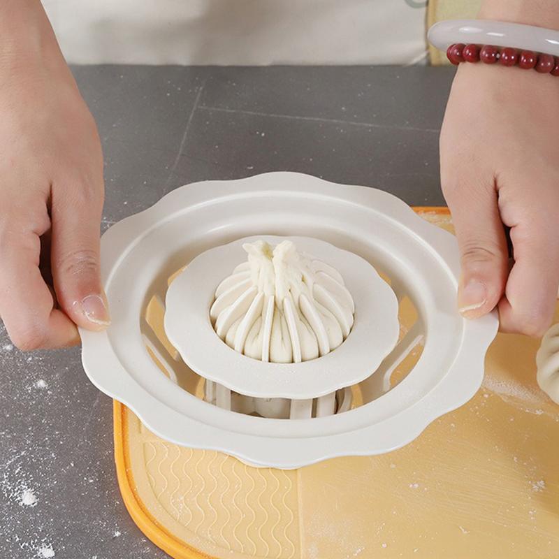 Flower Shaped Bun & Dumpling Machine DIY Pastry Pie Dumpling Making Mould Kitchen Simple Homemade Buns Mold Baking Pastry Tools