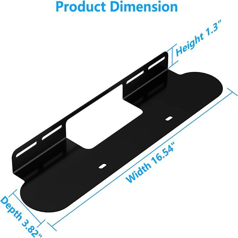 Wandhalterung mit Aufbewahrungsständer und Organizer-Rack-Set für Soundbar-Lautsprecher, passend für Beamg2 G1 Y4Qf Soundbar-Lautsprecher
