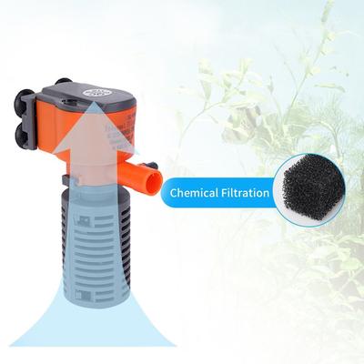 1 Stück Mini-Aquariumfilter 3-in-1 Tauchpumpe für Aquarien AC220-240V 3W/5W Sauerstoff-Luftpumpe für kleine Aquarien