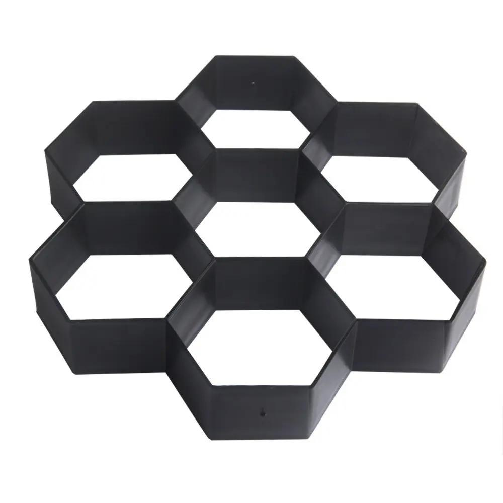 Garden Floor Paving Mold Park Decorations Stepping Stones Moulds DIY Garden Buildings Supply Reusable Cement Frame Brick Molds