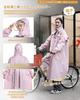 Fipiifly Cycling Raincoat Mesh Removable Cycling Cycling Poncho with Reflective Perfect for Commuting and Includes Storage Bag [Breathable & Hood]