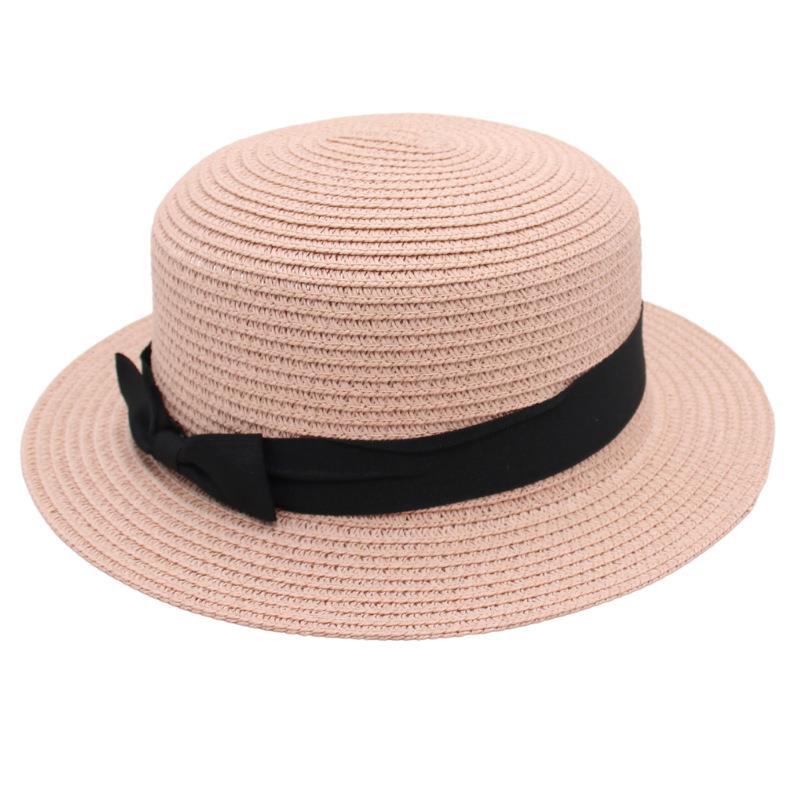 

Солодкий солом яний капелюшок із капелюхом від сонця, фея, вітер, рибалка, плоский верх, крутий капелюх, мила корейська панамка average size