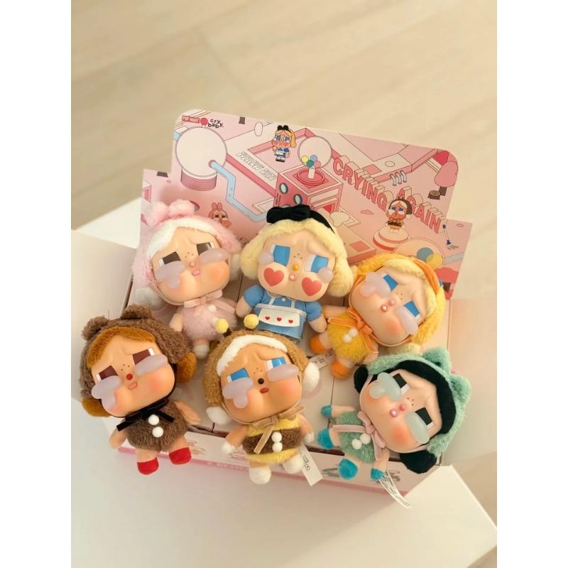 2025 new Crybaby Blind Box Crying Again Series Vinyl Doll Toy Animal Pendant Keychain Mystery Box Gift High Quality Version