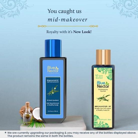 Blue Nectar Briganantadi Hair Fall Control & Healthy Scalp Oil 100 Ml