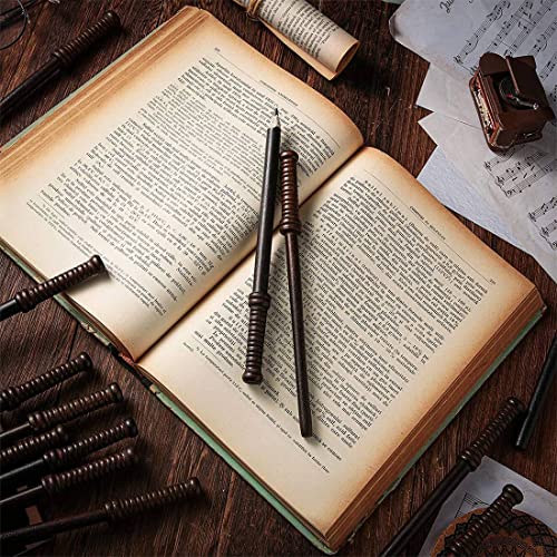 30 Themed Wand Pencils - Wooden Magic Pencil Party Favors for School Celebrations Bulk Set of 30 Novelty Pencils for Themed Birthday Events