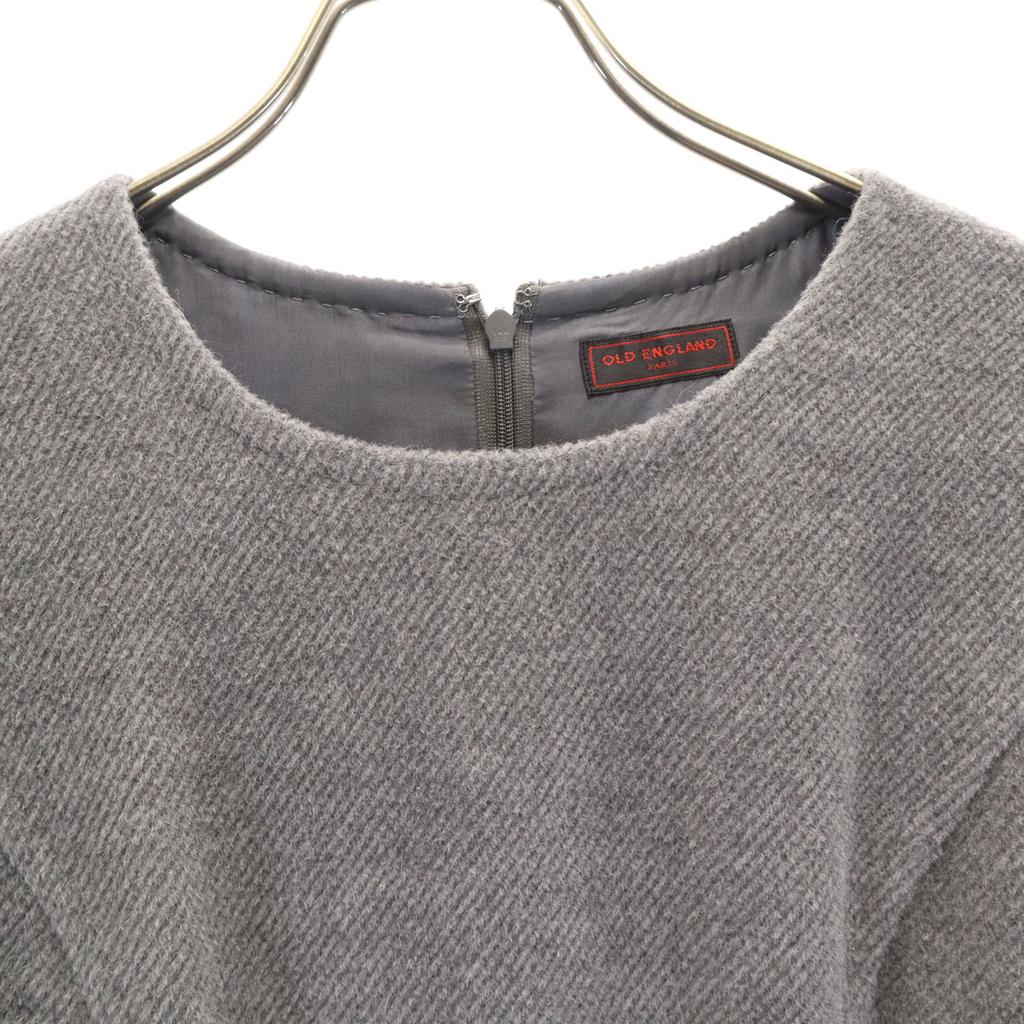 OLD ENGLAND Made In Japan Wool Blend Short Sleeve Knee-length Dress 36 Women Used