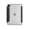 Clear Bumper Case IPad 11 Inch / Air 8 Tri-fold Stand Microfiber Lining