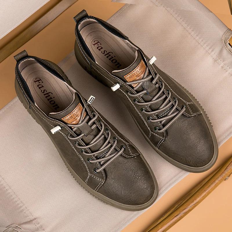 New Italy Mens Casual Shoes Comfy Lightweight Walking Sport Shoes Men Sneakers Outdoor Tennis Business Designer Shoes Dress Shoe