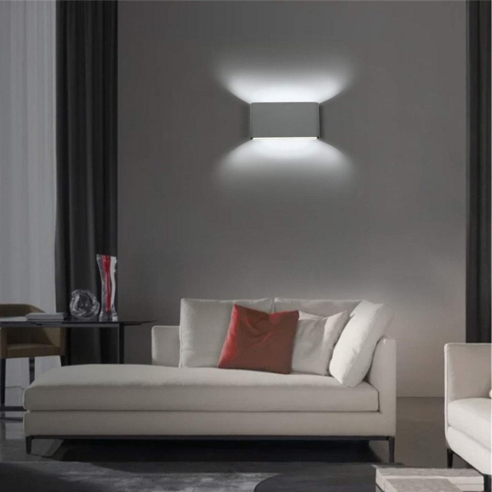 Outdoor Waterproof Minimalist Ultra-Thin Wall Light for Bedroom, Living Room, Corridor, Staircase, or Courtyard
