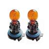 1 Para PH24W Ciepła Biel Oryginalna Bursztynowa PH24WY Lampa Halogenowa do Citroen C5 Peugeot 3008 5008 Światła DRL Kierunkowskazy 12V
