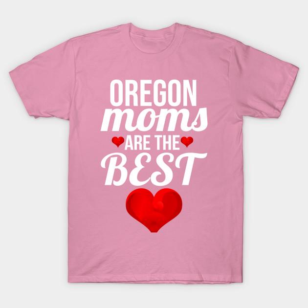 T Shirt Women Oregon Moms Are The Best Moms Harajuku Print Kawaii Tshirt Summer Short Sleeve Female T-Shirt Top Tee