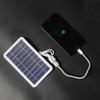 1Pc 5V 2W Output USB Solar Battery Solar Panel Outdoor Portable Charger Panel for Mobile Phone Cellphone