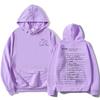 Library Stamp Long Sleeve Hoodies Mitski Nothing's About To Happen To Me Album Sweatshirts Fleece Women Men Pullover Print